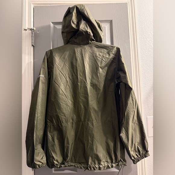 Columbia Sportswear Women's hooded nylon lightweight jacket in green Size Small - Picture 7 of 11